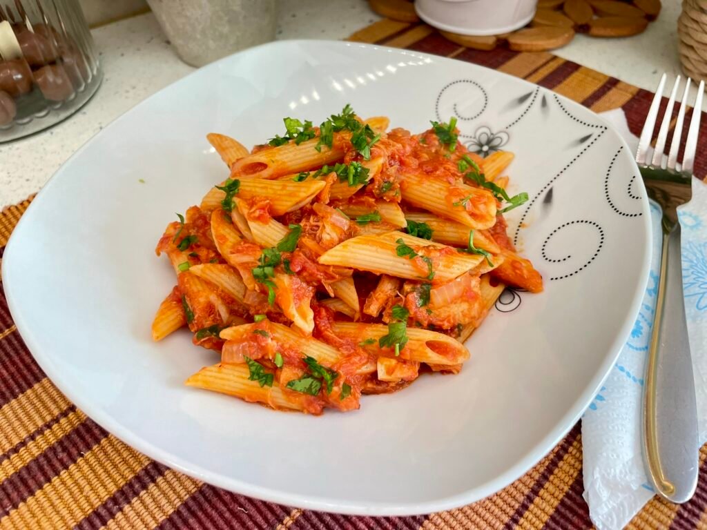 Penne Rigate cu Ton