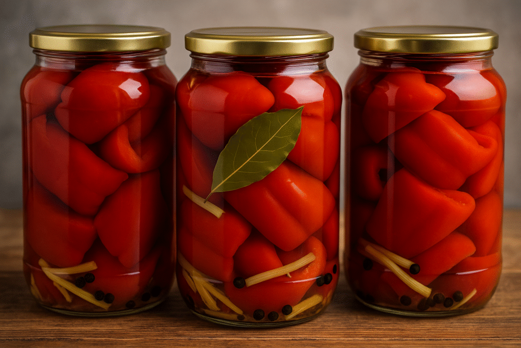 Gogoșari în oțet – Rețetă Tradițională Simplă și Delicioasă,