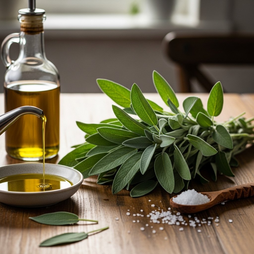 Salvia în prim-plan