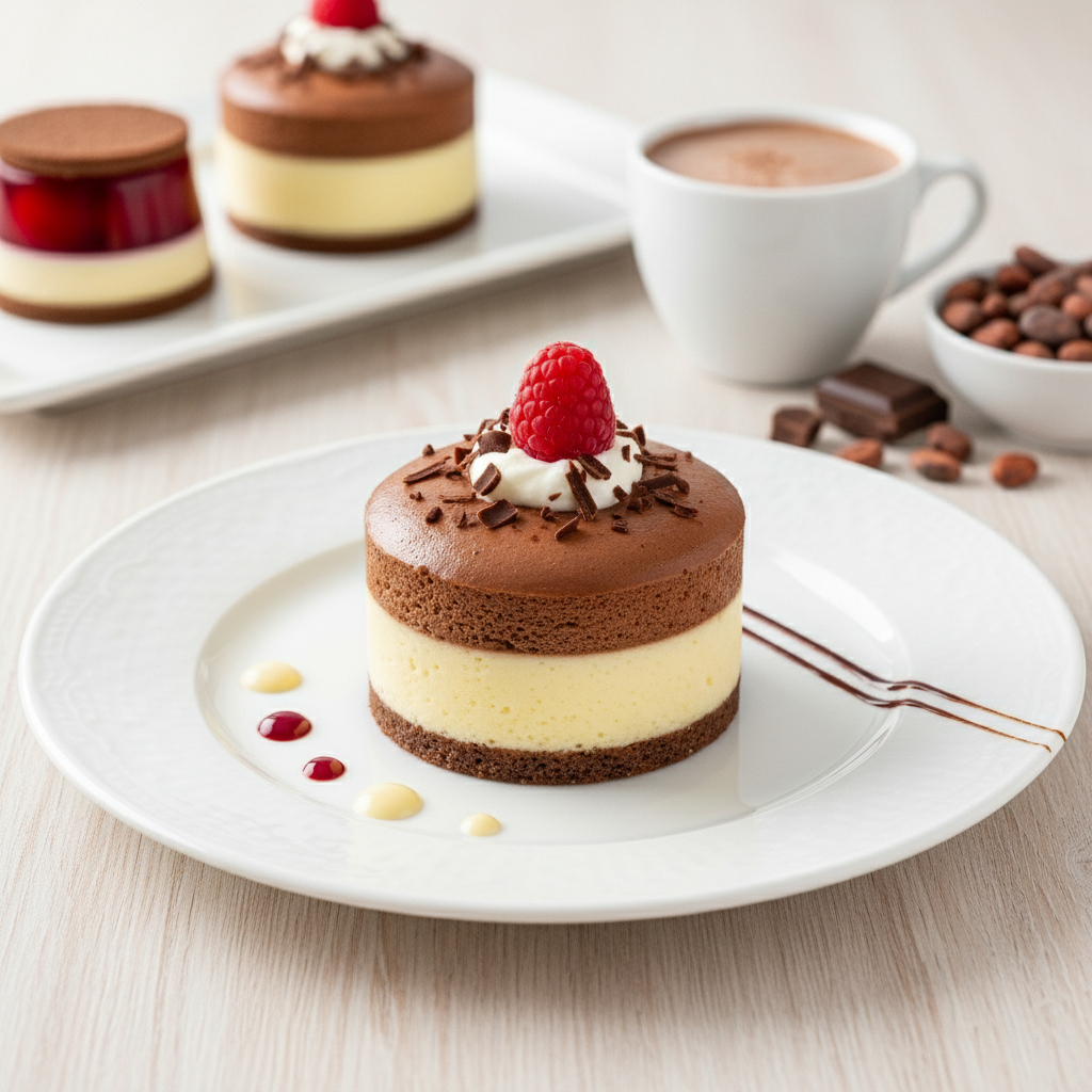 Taj Mahal cu ciocolată și vanilie